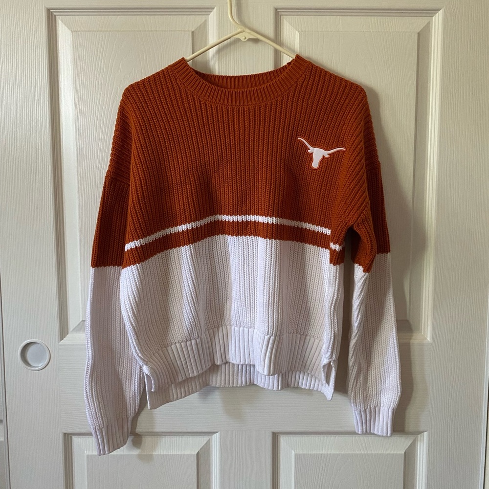 Brand New NWT Texas Longhorns NFL Women’s Knitted Sweater